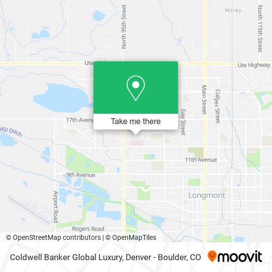 Coldwell Banker Global Luxury map