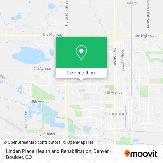 Linden Place Health and Rehabilitation map