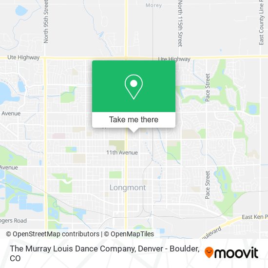 Mapa de The Murray Louis Dance Company