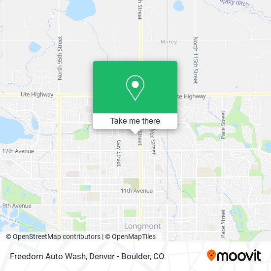 Freedom Auto Wash map