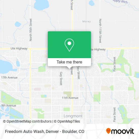 Freedom Auto Wash map