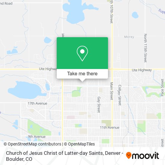 Church of Jesus Christ of Latter-day Saints map