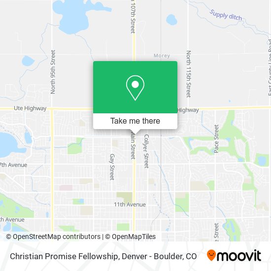 Christian Promise Fellowship map