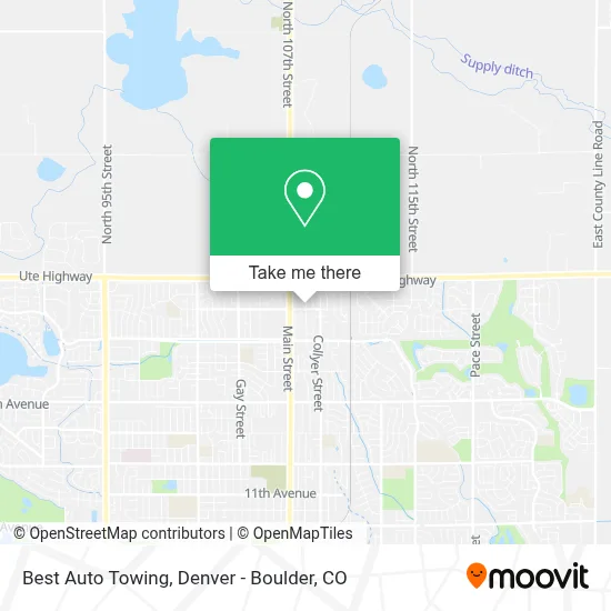 Best Auto Towing map