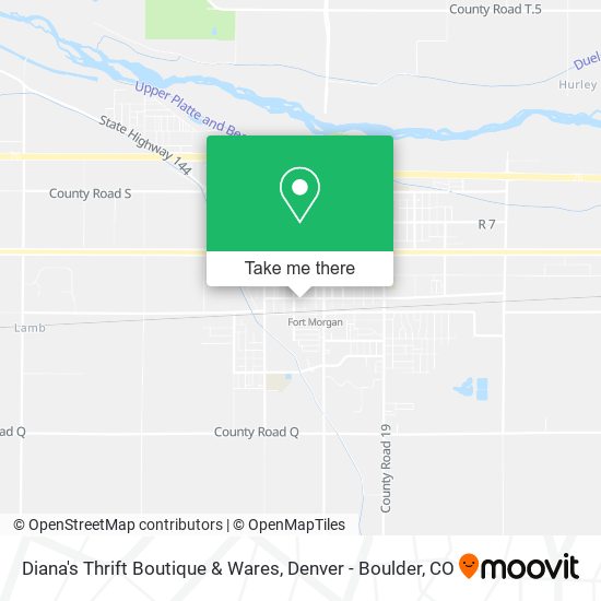 Mapa de Diana's Thrift Boutique & Wares