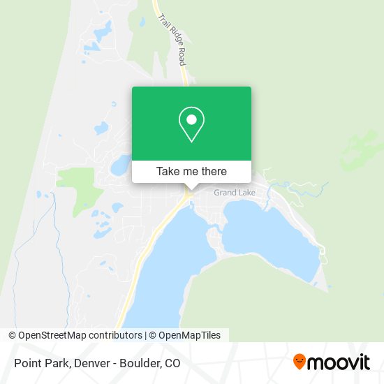 Mapa de Point Park
