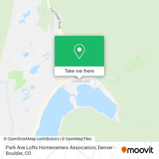 Park Ave Lofts Homeowners Association map