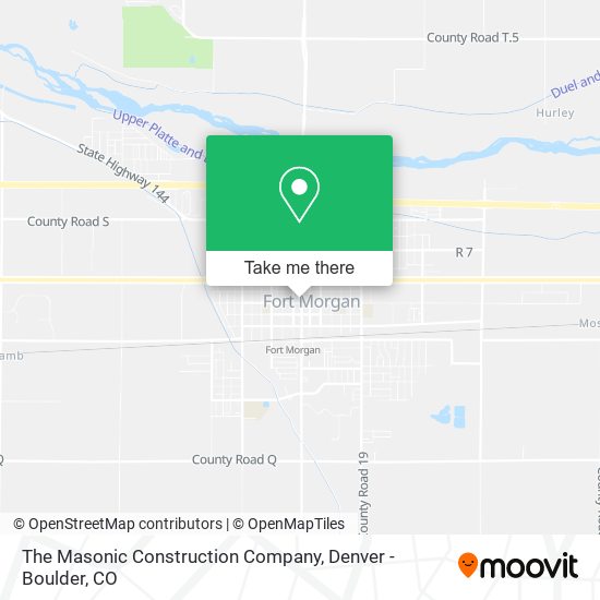 Mapa de The Masonic Construction Company