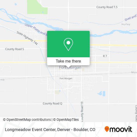 Longmeadow Event Center map