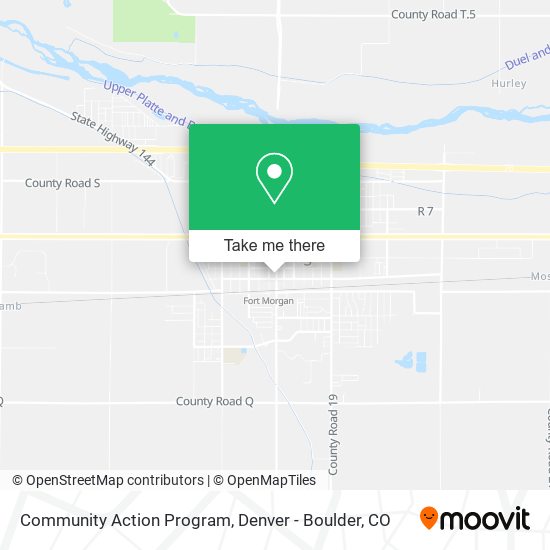 Mapa de Community Action Program