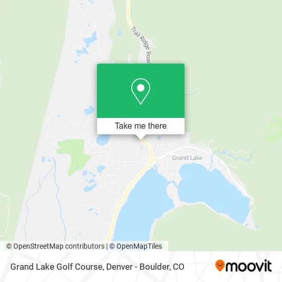 Grand Lake Golf Course map