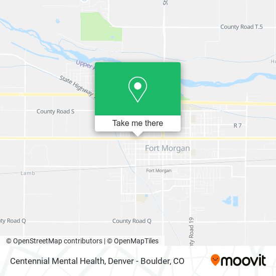 Mapa de Centennial Mental Health
