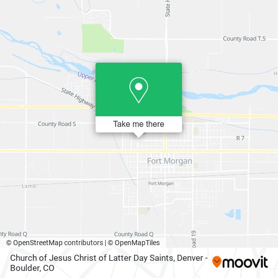Church of Jesus Christ of Latter Day Saints map