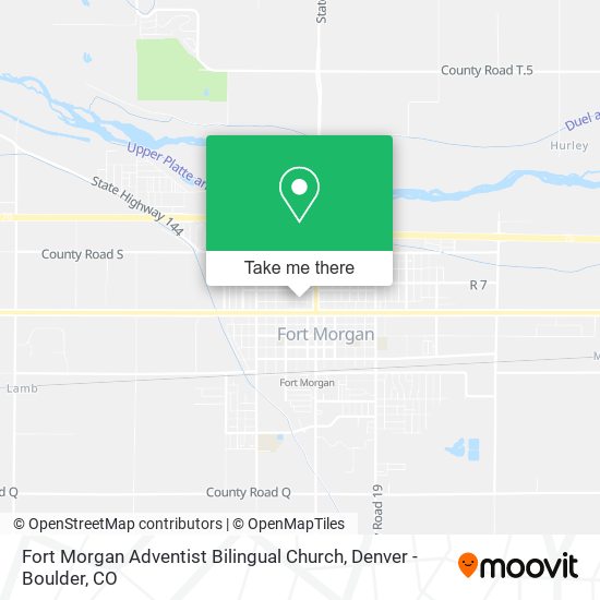 Mapa de Fort Morgan Adventist Bilingual Church