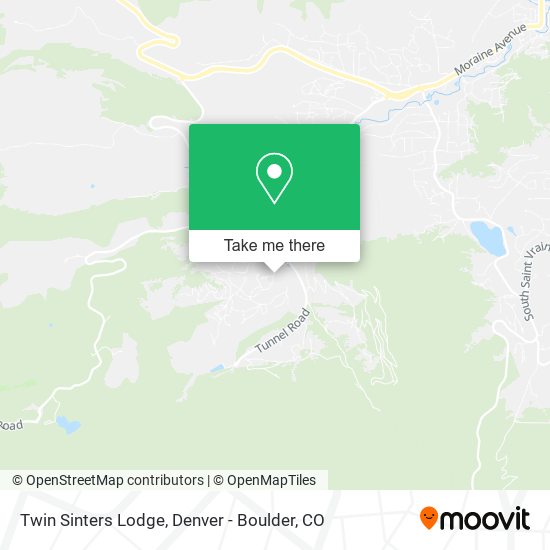 Mapa de Twin Sinters Lodge
