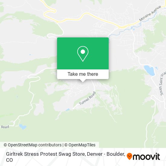 Mapa de Girltrek Stress Protest Swag Store