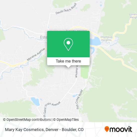 Mary Kay Cosmetics map