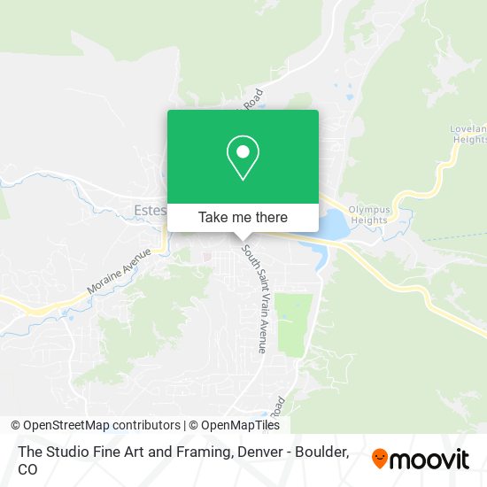 Mapa de The Studio Fine Art and Framing