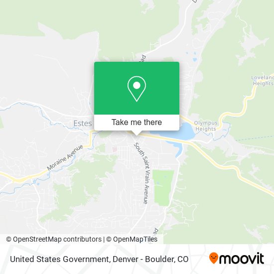 Mapa de United States Government