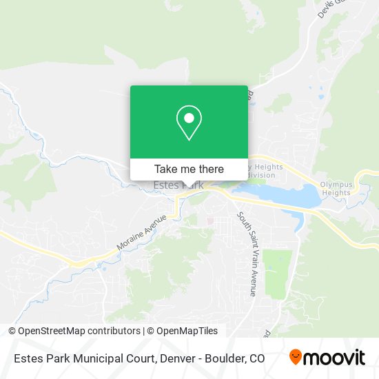 Estes Park Municipal Court map