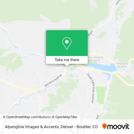 Alpenglow Images & Accents map