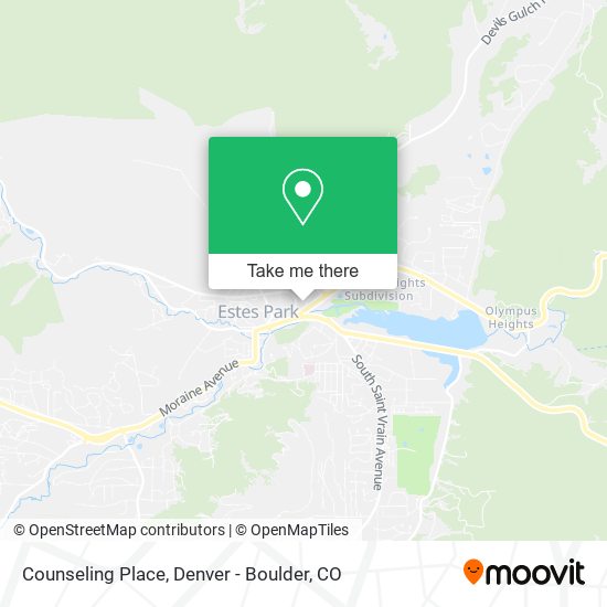 Counseling Place map