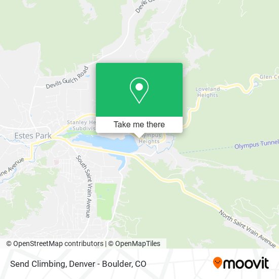 Mapa de Send Climbing