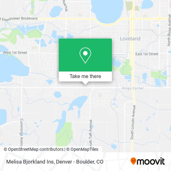 Melisa Bjorkland Ins map