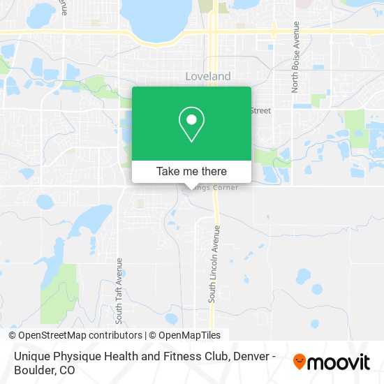 Mapa de Unique Physique Health and Fitness Club