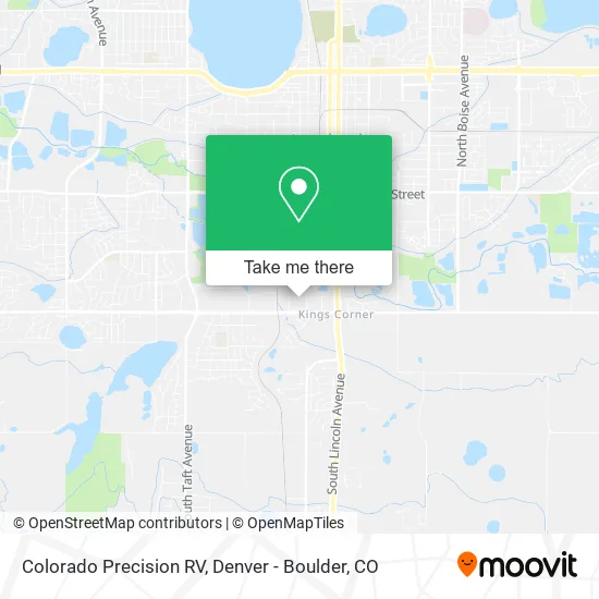 Colorado Precision RV map
