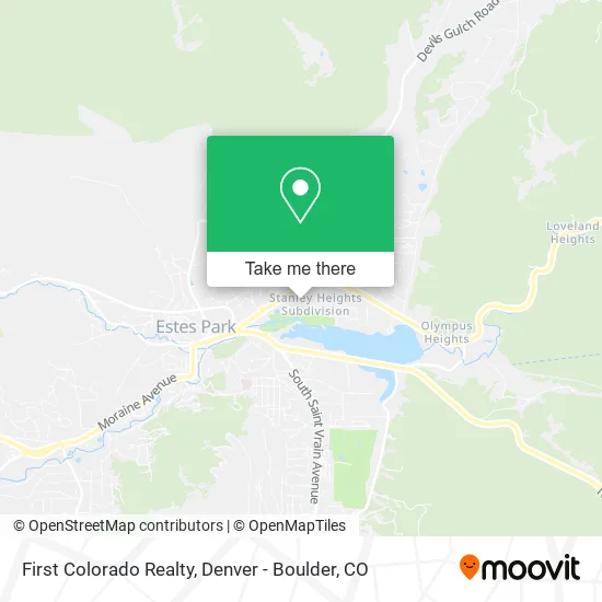 First Colorado Realty map