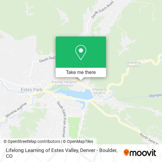 Lifelong Learning of Estes Valley map