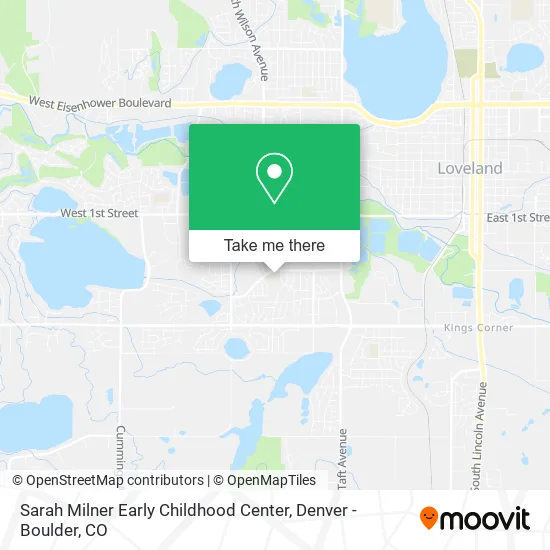 Sarah Milner Early Childhood Center map