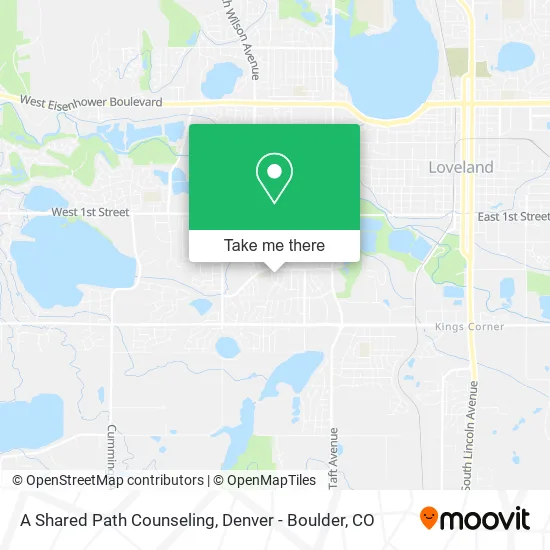 A Shared Path Counseling map