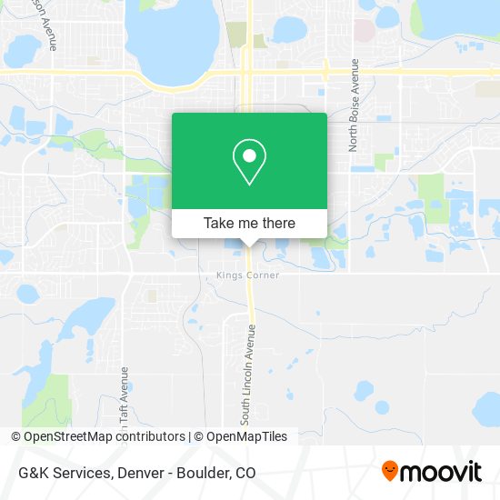 Mapa de G&K Services