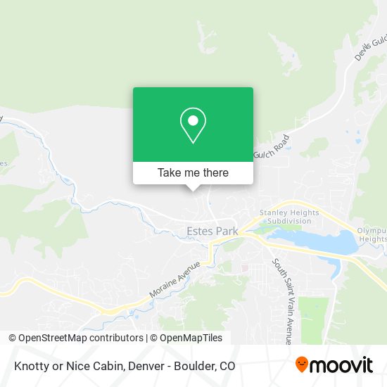 Mapa de Knotty or Nice Cabin
