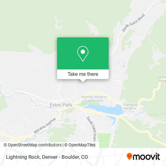 Lightning Rock map