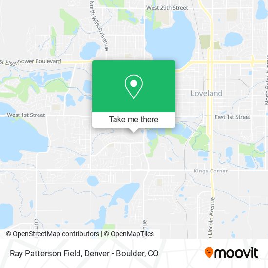 Mapa de Ray Patterson Field