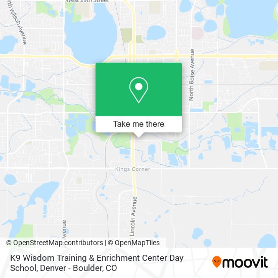 Mapa de K9 Wisdom Training & Enrichment Center Day School