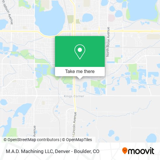 M.A.D. Machining LLC map