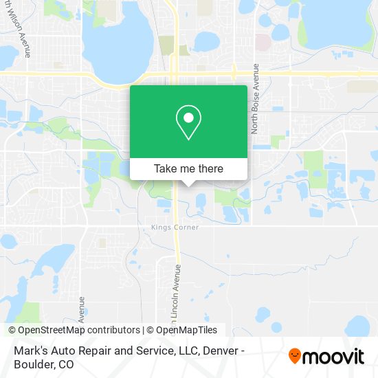Mark's Auto Repair and Service, LLC map