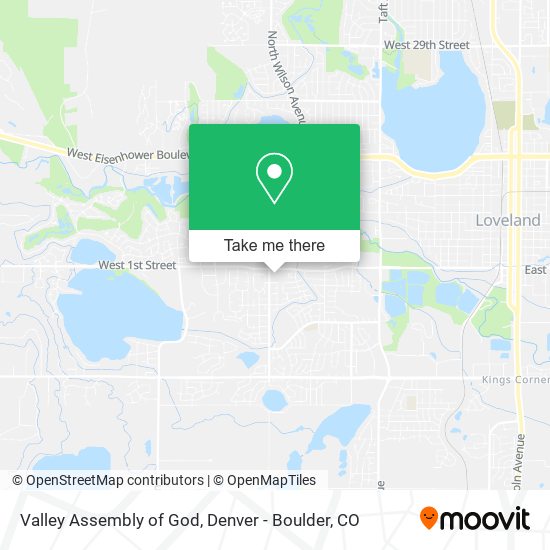 Mapa de Valley Assembly of God