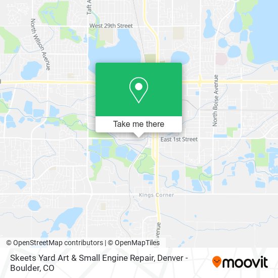 Skeets Yard Art & Small Engine Repair map