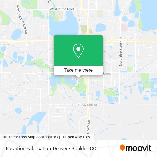 Elevation Fabrication map