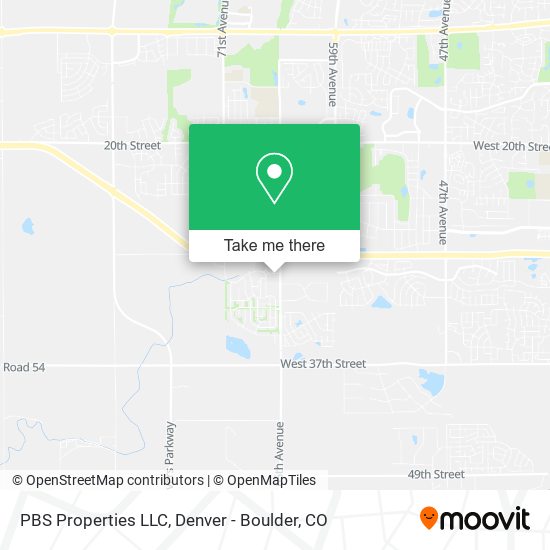 PBS Properties LLC map