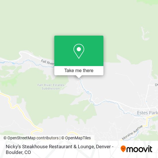 Nicky's Steakhouse Restaurant & Lounge map