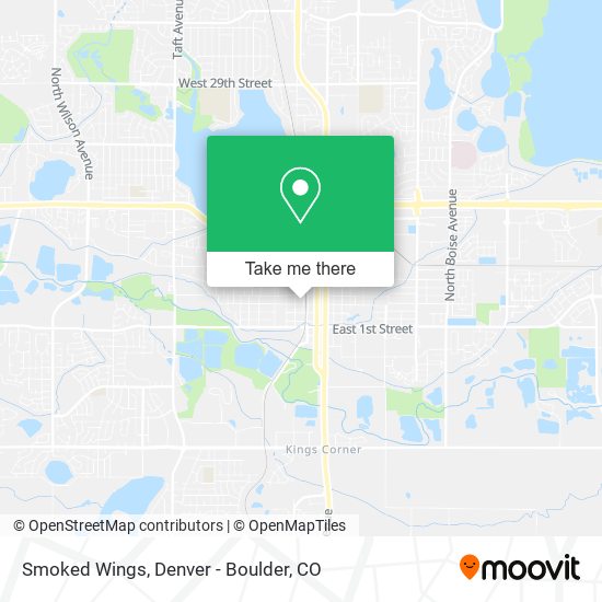 Mapa de Smoked Wings