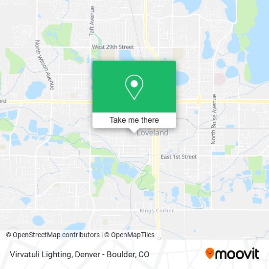 Mapa de Virvatuli Lighting