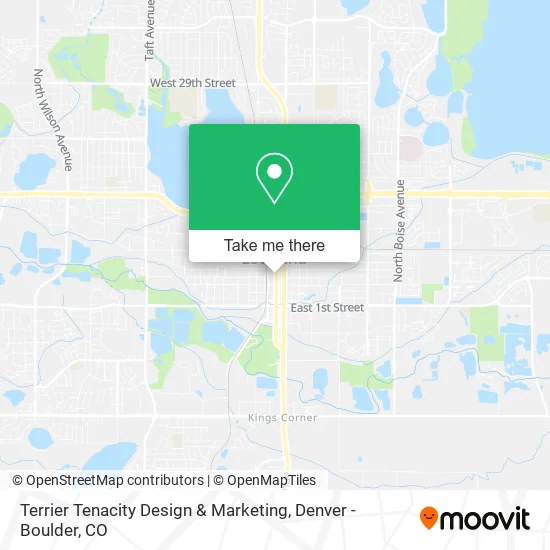 Mapa de Terrier Tenacity Design & Marketing