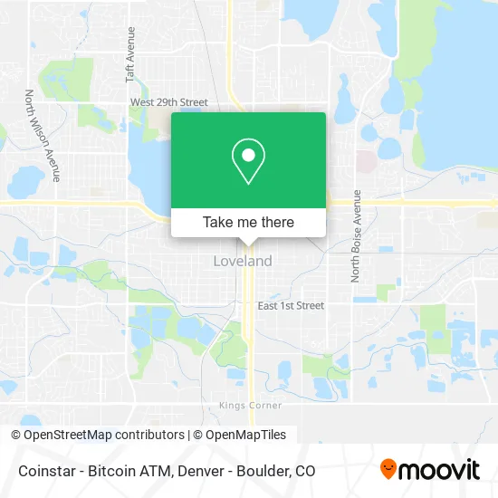 Coinstar - Bitcoin ATM map